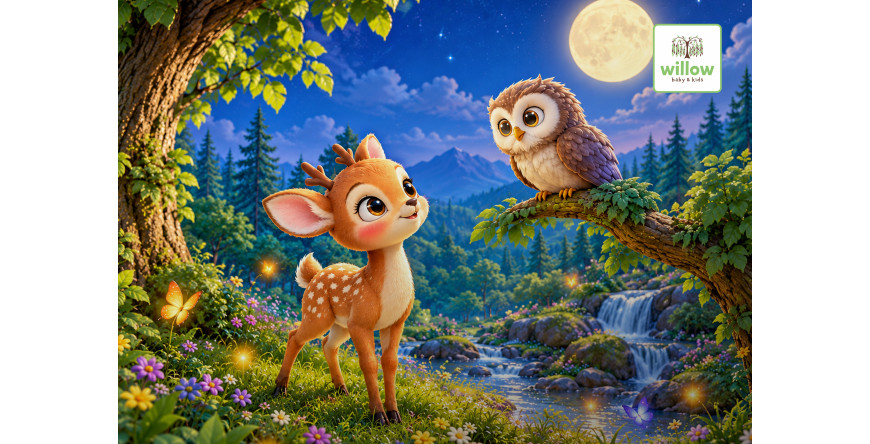 Dongeng Time: Rusa Kecil dan Cahaya Bulan